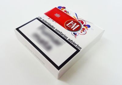 Scatola con coperchio per tabacco