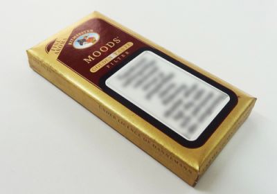 Scatola con coperchio per tabacco