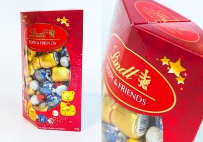 Étui pliant "sharing" en forme originale de losange