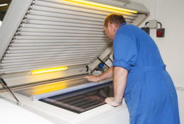 Afdeling Drukvormvervaardiging (prepress en inktmengerij)