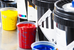 Afdeling Drukvormvervaardiging (prepress en inktmengerij)